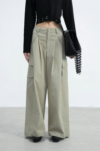 Cargo Wide Leg Pants