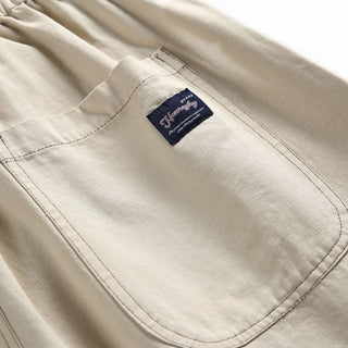 Contrast Cargo Shorts