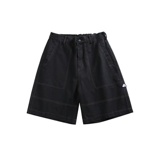 Contrast Cargo Shorts