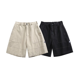 Contrast Cargo Shorts