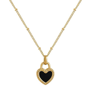 Double Sided Heart Necklace