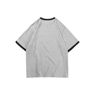 Magmans Contrast Trim Printed T-shirt