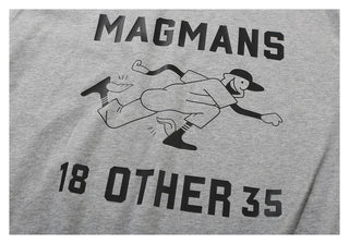 Magmans Contrast Trim Printed T-shirt