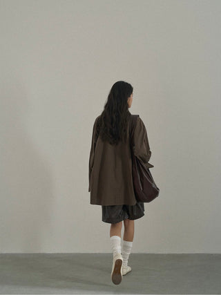 Poplin Oversized Cotton Shirt