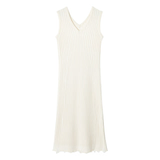 Wool Ribbed Dress