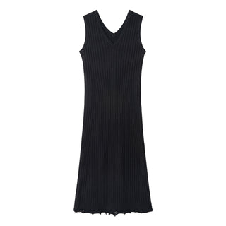 Wool Ribbed Dress